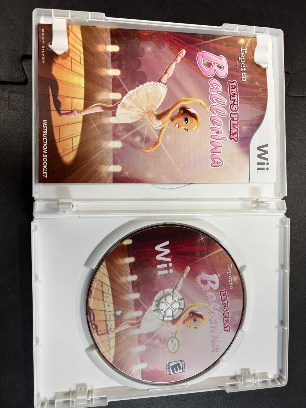 Wii Let's Play Ballerina – Pink and White Wii Game